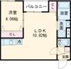 仮称）北九州市八幡西区大浦2丁目A棟の間取り画像