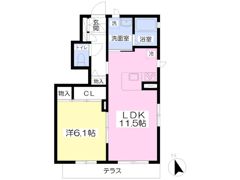アビイ・ロードBの間取り画像