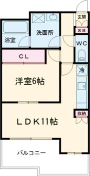 古満ゲボイデの間取り画像