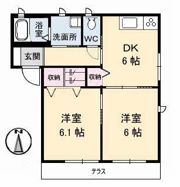 プログレス A棟の間取り画像