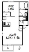 ポラリス井尻駅西の間取り画像