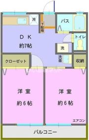 アニバーサリーの間取り画像
