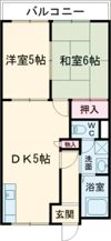 パークハイツ B棟の間取り画像