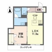 レフィシア松ヶ崎の間取り画像