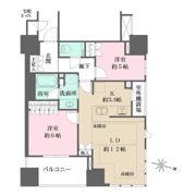 ザ・パークハウス大阪梅田タワーの間取り画像