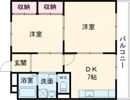 富士マンションの間取り画像