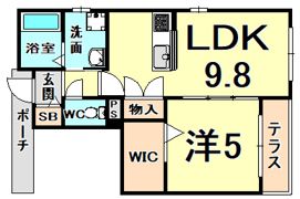 エルピーダの間取り画像