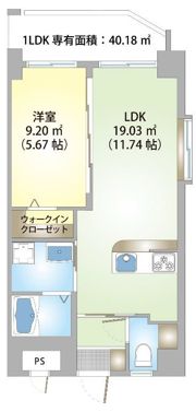アンビシャスコザの間取り画像
