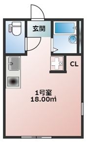 アクシスコート大和の間取り画像