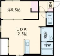 ブルーヒルトの間取り画像