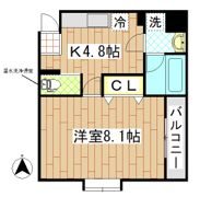 サンフィールⅧの間取り画像