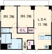 SKビルの間取り画像