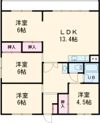 キャッスル富岡2号館の間取り画像