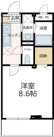 FOLGORE SAKURAIの間取り画像
