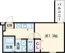 フジパレス鴻池新田駅東の間取り画像