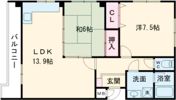 コモドカーサ新神戸の間取り画像