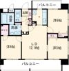 フロンティアききつⅡの間取り画像
