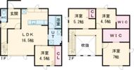 東開町5丁目戸建てA棟の間取り画像