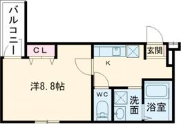 フジパレス鴻池新田駅東の間取り画像
