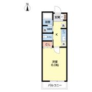 Ciel Bleu 吉川(シエルブルーヨシカワ)の間取り画像