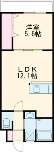アヴェニール小菅の間取り画像