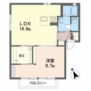 ディアス河田の間取り画像