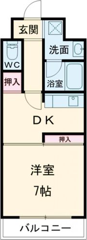 グランドパレスNS-3の間取り画像