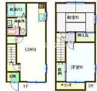 第6弘岡ハイツの間取り画像