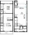 ピースランド （ガレージハウス） 部屋番号：B号の間取り画像