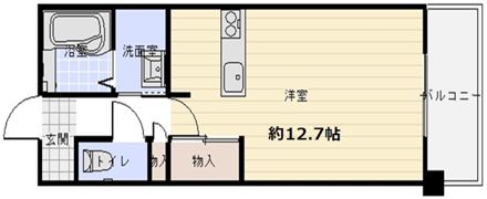サンロイヤル三条の間取り画像