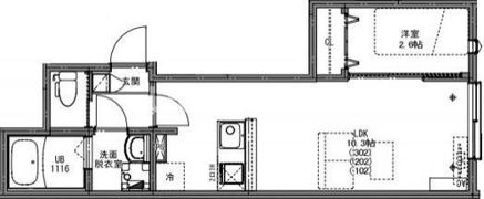 KEIAI RESIDENCE 西大宮Ⅱの間取り画像