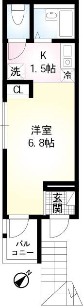 エルム生麦 B棟の間取り画像