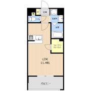 LIBTH熊本駅東の間取り画像