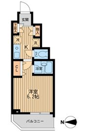 ドゥーエ西大島の間取り画像