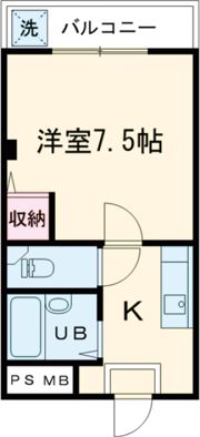 エンジェリマンションの間取り画像