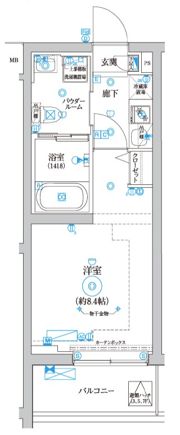 RELUXIA中野鷺宮の間取り画像