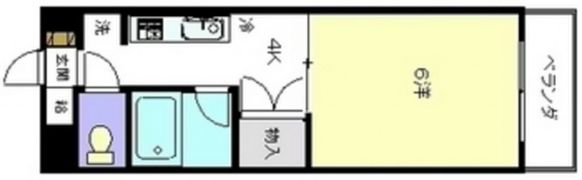 シティライフ出汐の間取り画像