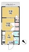 シティーハイムアスカの間取り画像