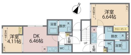 カインドネス新座Northの間取り画像
