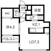 Lunon Sapporo Sta.の間取り画像