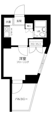カテリーナ馬込の間取り画像
