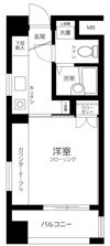 バージュアル武蔵小杉の間取り画像