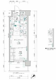 デュオステージ横濱天王町の間取り画像