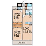 FRESCO SECOND(南棟)の間取り画像