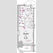 ガーラ・プレシャス渋谷六本木通りの間取り画像