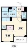Tres美麗の間取り画像