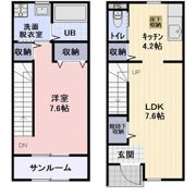 セレニティの間取り画像