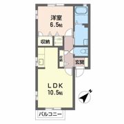 カルムKII A棟の間取り画像