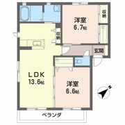 グランマスト春日 A棟の間取り画像