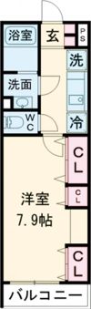 リブリ・中山手の間取り画像